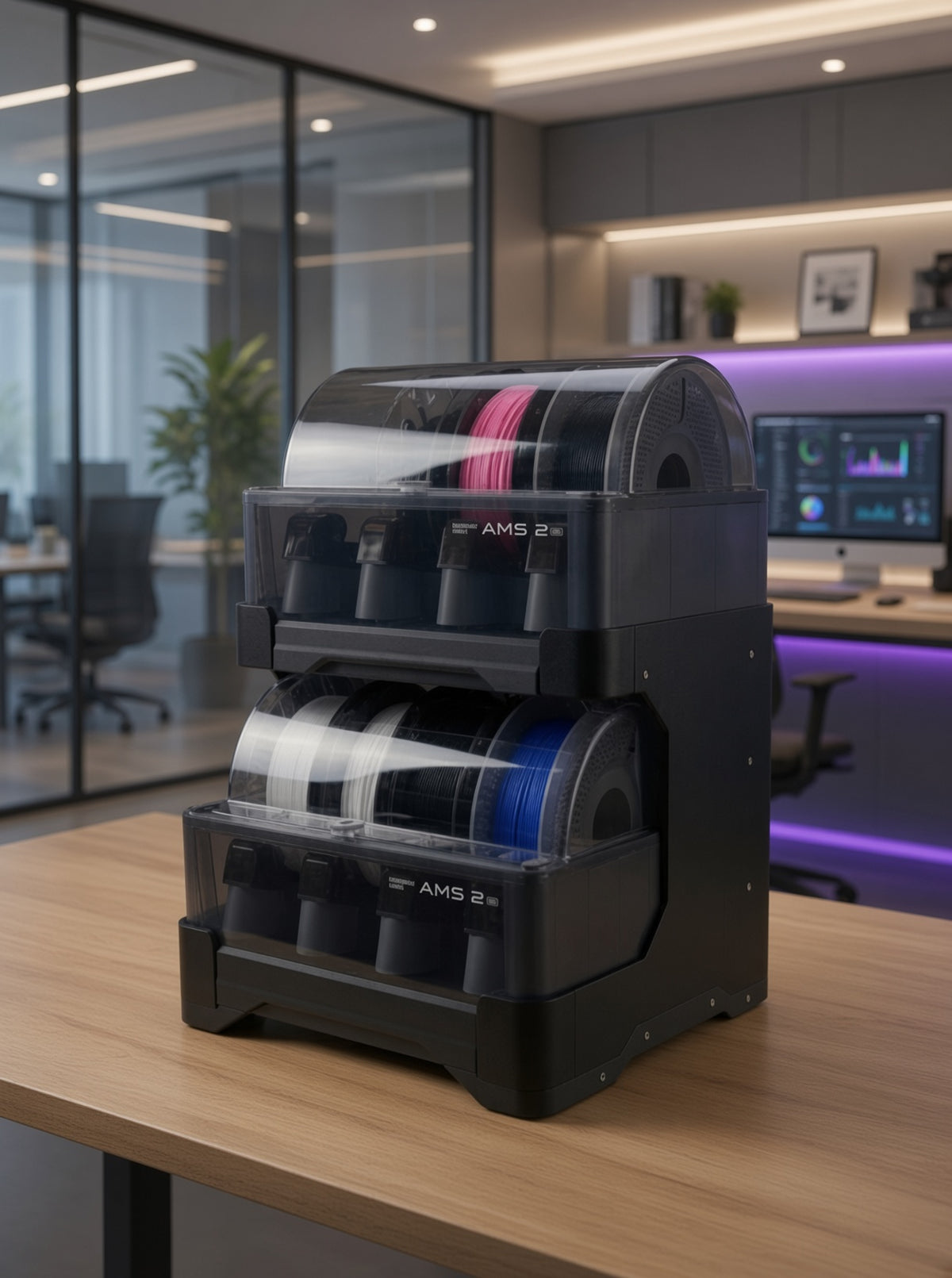 AMS 2 Pro Stack - Black