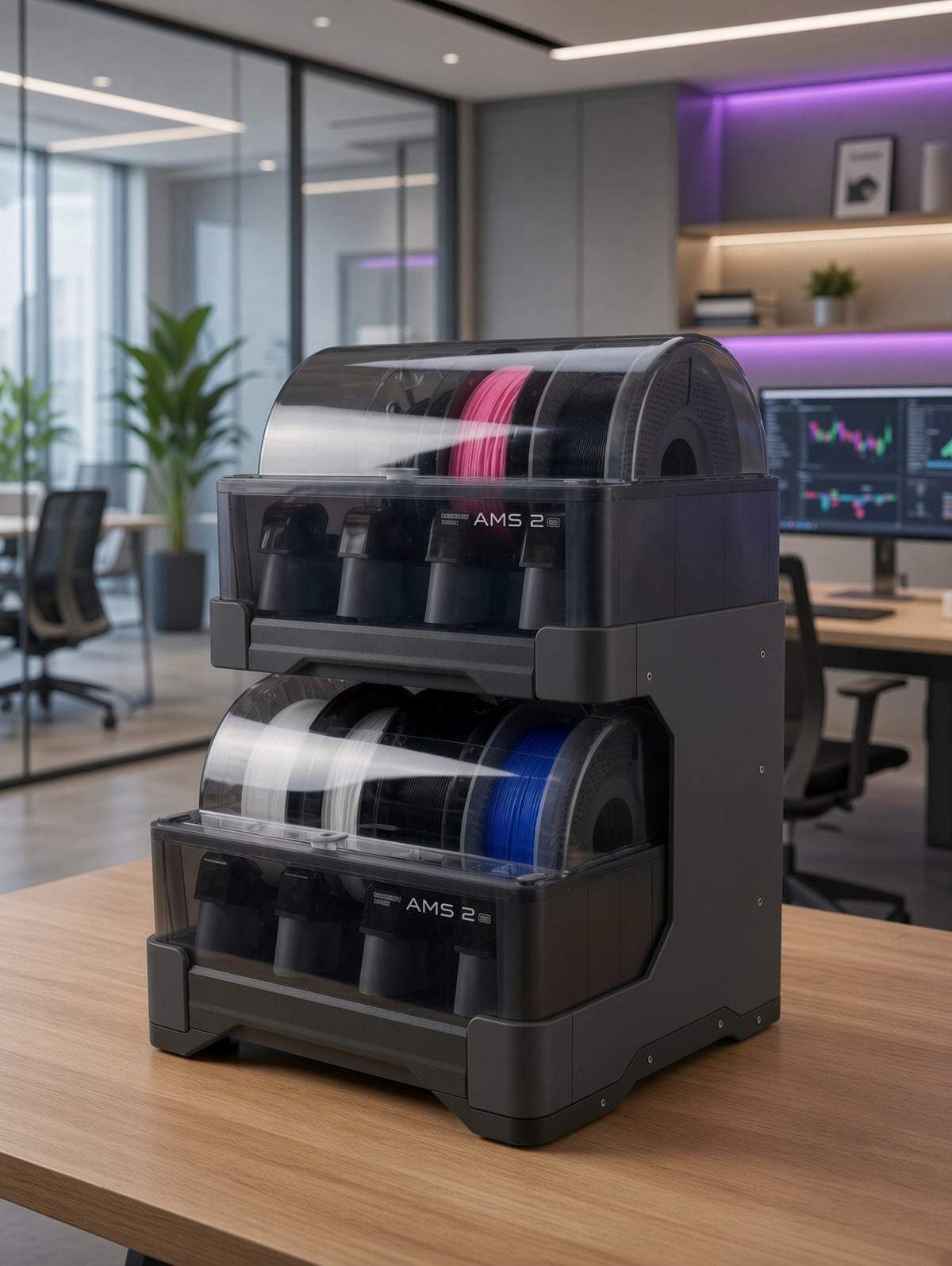 AMS 2 Pro Stack - Gunmetal